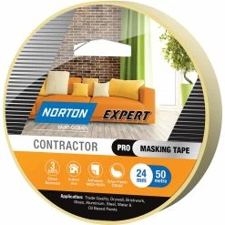 Cheap 🔔 Norton Expert 3 Day Masking Tape - 24mm X 50m 😍