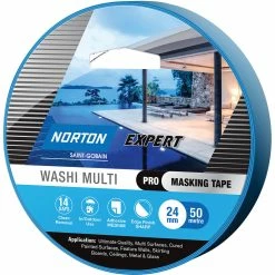 Brand new 🔥 Norton Expert 14 Day Masking Tape - 24mm X 50m 👍