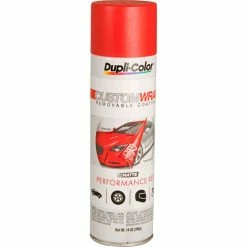 Hot Sale ❤️ Dupli-Color Aerosol Paint Custom Wrap Matte Performance Red 396g 🔔