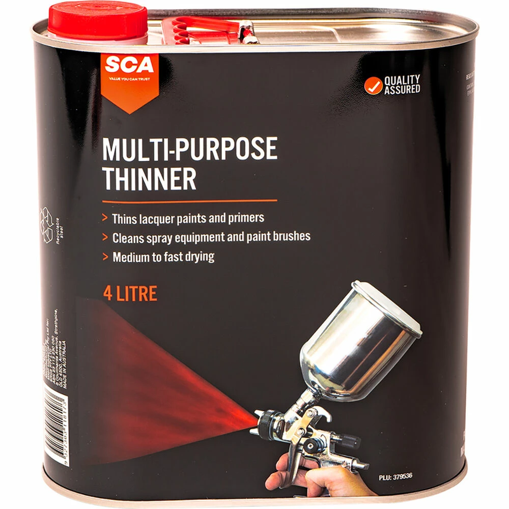 Cheap ๐ SCA Multi-Purpose Thinner 4 Litre ๐ 1 Cheap ๐ SCA Multi-Purpose Thinner 4 Litre ๐