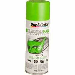 Buy 😀 Dupli-Color Aerosol Paint Custom Wrap, Matte Sublime Green - 311g 🔥