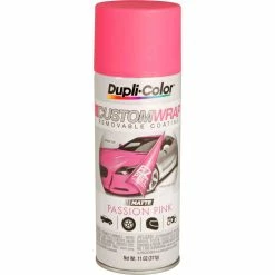 Discount ⌛ Dupli-Color Aerosol Paint Custom Wrap, Matte Passion Pink - 311g ✔️