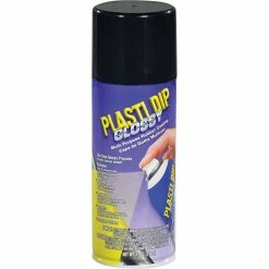 Flash Sale 🎉 Plasti Dip Aerosol, Gloss Black - 311g ✔️