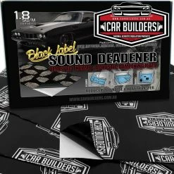 Flash Sale ✨ Car Builders Stage 1 Sound Deadener - Black, SD_BLK_x1 👏