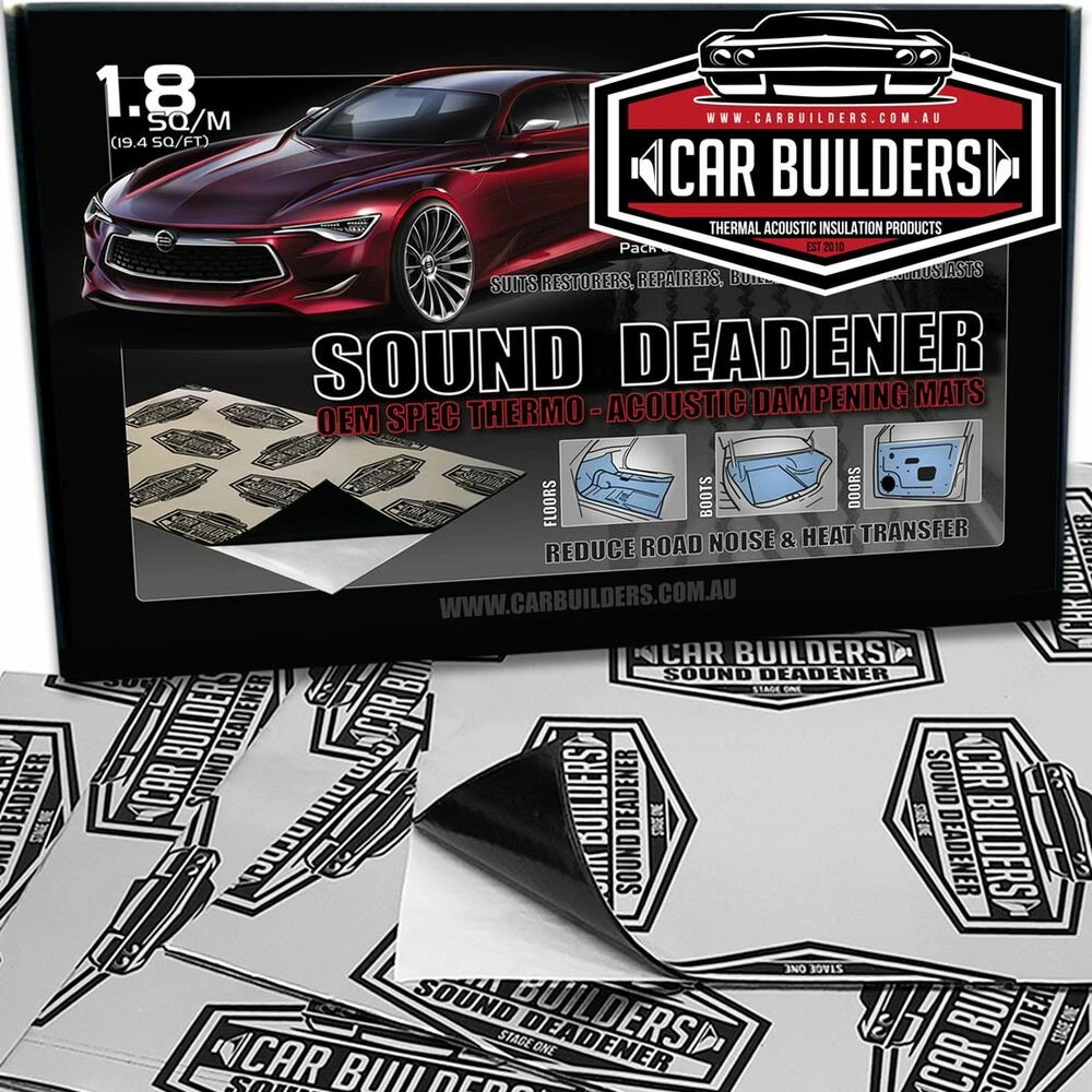 Discount 👏 Car Builders Stage 1 Sound Deadener - Silver, SD_x1 ⌛ 1 Discount 👏 Car Builders Stage 1 Sound Deadener - Silver, SD_x1 ⌛